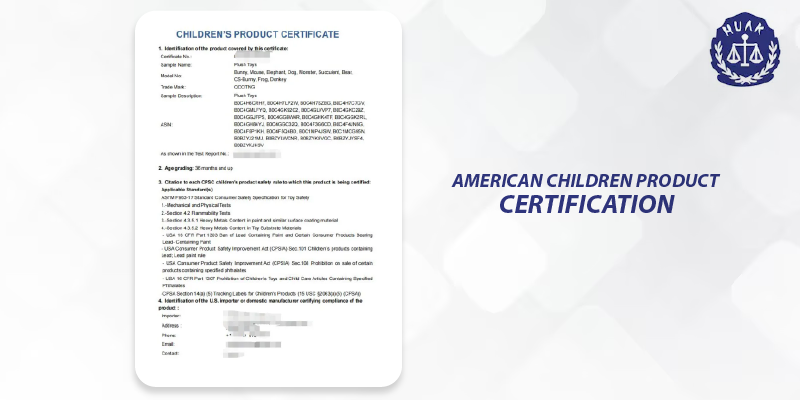 The need for American Children Product Certification